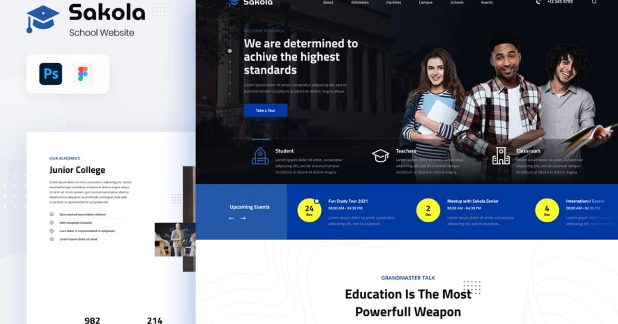 طراحی سایت آموزشگاه آنلاین جاویدان وب