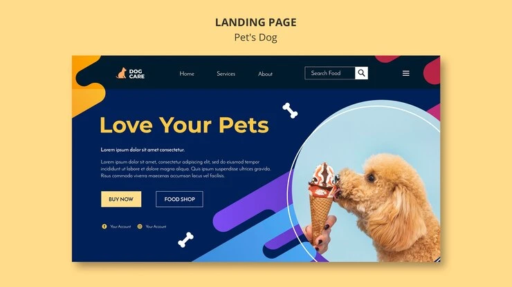 قیمت طراحی سایت فروشگاه حیوانات پت شاپ