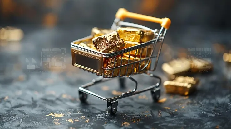 سبد خرید طراحی سایت طلا فروشی