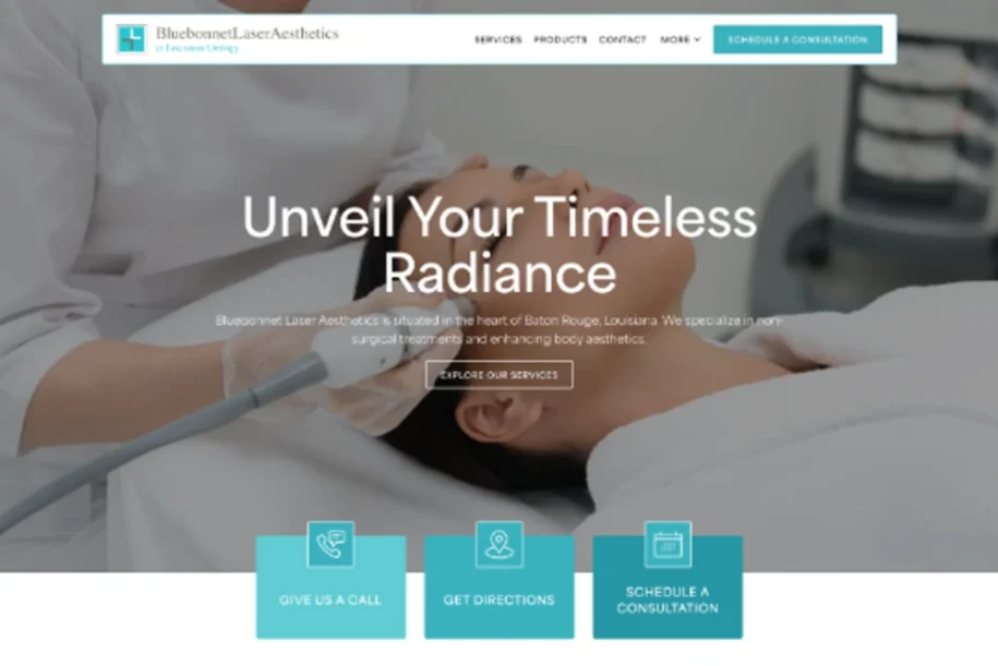 با کیفیت ترین طراحی سایت مراکز لیزر