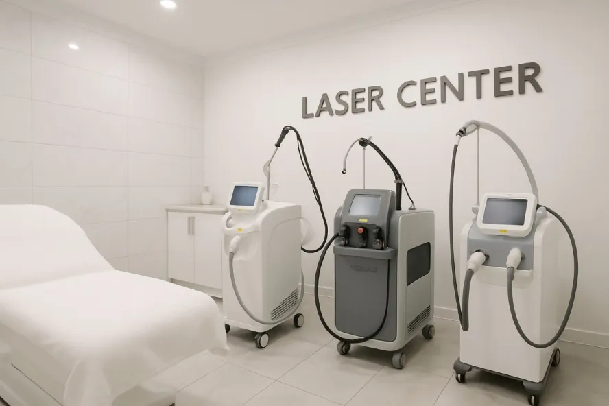 گالری تصاویر سایت مراکز لیزر
